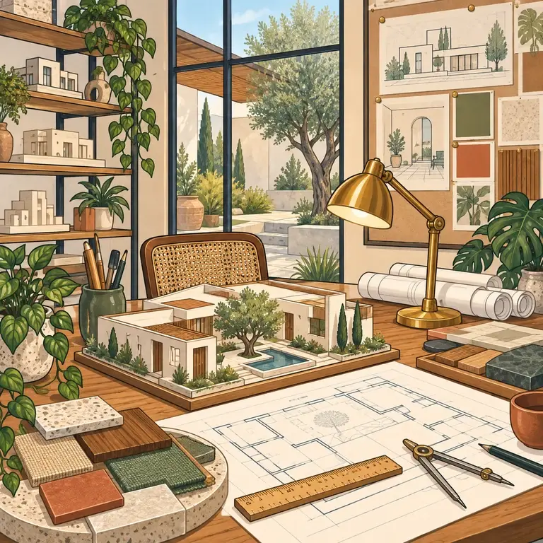 Architektur und Innenraumgestaltung