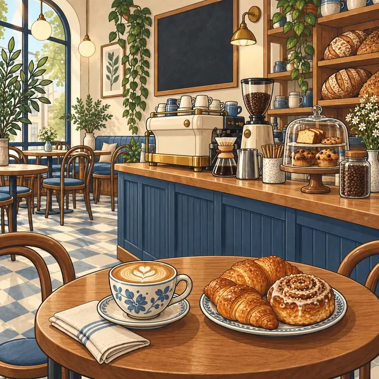 Café und Bäckerei