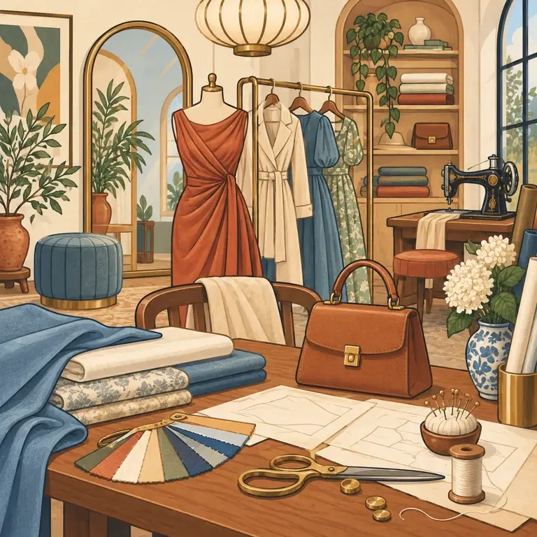 Luxusmode-Atelier